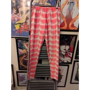 Living Dead Clothing Watermelon Leggings Sz M